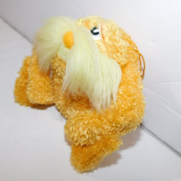 2012 Manhattan Toy Dr. Seuss 6" plush Lorax Stuffed Toy Doll - Picture 3 of 6